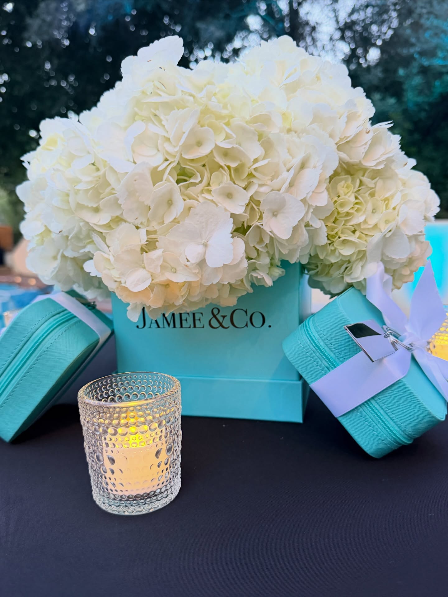 A Tiffany-themed birthday celebration
